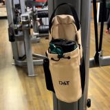 D4T Bolso Magnético para Gym de color Beige