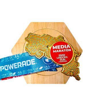 Porta Medallas Hexagonal Modular para pared