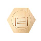 Porta Medallas Hexagonal Modular para pared